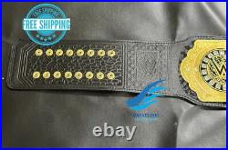 NEW World Heavyweight Championship Title Replica Wrestling Belt 4MM Brass Adult