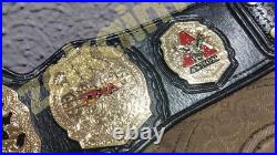 NEW World Heavyweight Wrestling Championship Belt ADULT SIZE 4MM ZINC