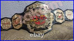 NEW World Heavyweight Wrestling Championship Belt ADULT SIZE 4MM ZINC