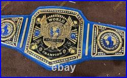 NEW World Heavyweight Wrestling Championship Belt ADULT Size 2mm brass NEW World Heavyweight Wrestling Championship Belt ADULT Size 2mm brass