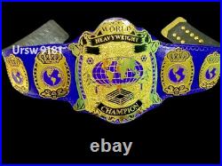 NEW World Heavyweight Wrestling Championship Belt Adult Size 2mm