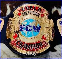 NEW World World Television Wrestling Championship Belt Replica Brass 2MM/4MM NEW World World Television Wrestling Championship Belt Replica Brass 2MM/4MM