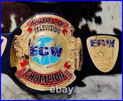 NEW World World Television Wrestling Championship Belt Replica Brass 2MM/4MM NEW World World Television Wrestling Championship Belt Replica Brass 2MM/4MM