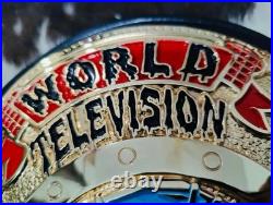 NEW World World Television Wrestling Championship Belt Replica Brass 2MM/4MM NEW World World Television Wrestling Championship Belt Replica Brass 2MM/4MM