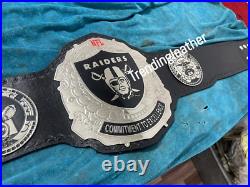 NFL Raiders Championship Belt Adult Size Replica
