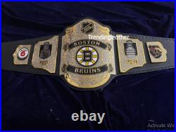 NHL Boston Bruins Championship Replica Adult Size Ice Hockey Wrestling Belt