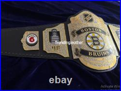 NHL Boston Bruins Championship Replica Adult Size Ice Hockey Wrestling Belt