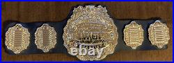 NJPW IWGP Heavyweight Championship v4 toy plastic belt Autographed