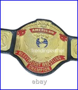 NWA AMERICAN HEAVYWEIGHT WRESTLING CHAMPIONSHIP BELT ADULT SIZE Replica