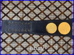 NWA Central States Heavyweight Wrestling Championship Title Belt 2mm Brass On