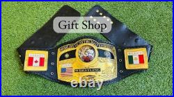 NWA DOMED GLOBE WORLD HEAVYWEIGHT CHAMPIONSHIP BELT 4mm ZINC BELT NWA DOMED GLOBE WORLD HEAVYWEIGHT CHAMPIONSHIP BELT 4mm ZINC BELT
