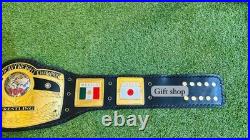 NWA DOMED GLOBE WORLD HEAVYWEIGHT CHAMPIONSHIP BELT 4mm ZINC BELT NWA DOMED GLOBE WORLD HEAVYWEIGHT CHAMPIONSHIP BELT 4mm ZINC BELT