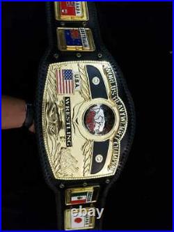 NWA DOME GLOBE WORLD HEAVYWEIGHT WRESTLING CHAMPIONSHIP BELT 4mm ZINC Title
