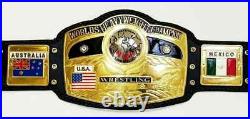 NWA Domed Globe Championship Title Belt -Limited Edition Collector's Item