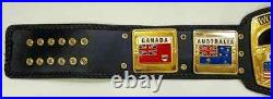 NWA Domed Globe Championship Title Belt -Limited Edition Collector's Item