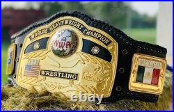 NWA Domed Globe World Heavyweight Wrestling Championship Replica Title Belt 6MM NWA Domed Globe World Heavyweight Wrestling Championship Replica Title Belt 6MM