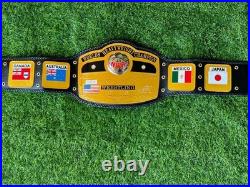 NWA Domed Globe World Heavyweight Wrestling Championship Replica Tittle Belt 2MM