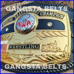 NWA Domed Globe World Heavyweight Wrestling Championship Replica Tittle Belt 2MM