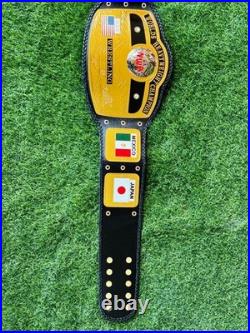 NWA Domed Globe World Heavyweight Wrestling Championship Replica Tittle Belt 2MM