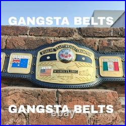 NWA Domed Globe World Heavyweight Wrestling Championship Replica Tittle Belt 2MM