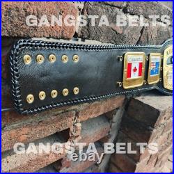 NWA Domed Globe World Heavyweight Wrestling Championship Replica Tittle Belt 2MM