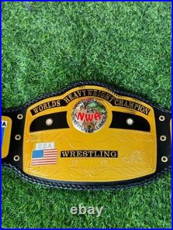 NWA Domed Globe World Heavyweight Wrestling Championship Replica Tittle Belt 2MM