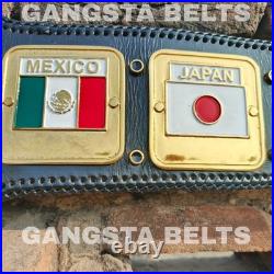 NWA Domed Globe World Heavyweight Wrestling Championship Replica Tittle Belt 2MM