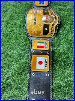 NWA Domed Globe World Heavyweight Wrestling Championship Replica Tittle Belt 2MM