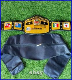 NWA Domed Globe World Heavyweight Wrestling Championship Replica Tittle Belt 2MM