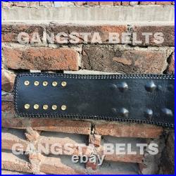 NWA Domed Globe World Heavyweight Wrestling Championship Replica Tittle Belt 2MM