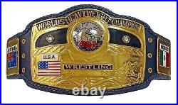 NWA Domed Globe World Heavyweight Wrestling Championship Replica Tittle Belt 4MM