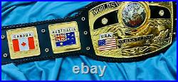 NWA Domed Globe World Heavyweight Wrestling Championship Replica Tittle Belt 4MM