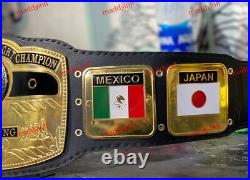 NWA Domed Globe World Heavyweight Wrestling Championship Replica Tittle Belt 4MM NWA Domed Globe World Heavyweight Wrestling Championship Replica Tittle Belt 4MM