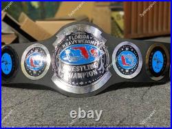 NWA Florida Heavyweight Wrestling Championship Replica Belt Adult 2mm Brass