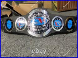 NWA Florida Heavyweight Wrestling Championship Replica Belt Adult 2mm Brass