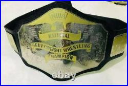 NWA National Heavyweight Championship Wrestling Replica Title Leather Belt 2mm