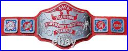 NWA National Television Championship Wrestling Replica Title Leather Belt 2mm