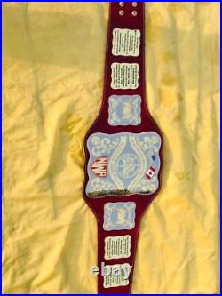 NWA North American World Heavyweight Championship Leather Belt