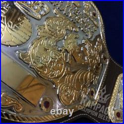 NWA Ric Flair Big Gold Heavyweight Championship Wrestling Replica 4MM Brass Belt