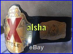 NWA-TNA X Division Championship belt adult