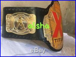 NWA-TNA X Division Championship belt adult