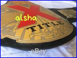 NWA-TNA X Division Championship belt adult