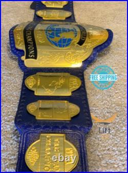 NWA Tag Team Heavyweight Wrestling Championship Replica Tittle Belt 4MM Brass
