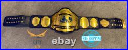 NWA Tag Team Heavyweight Wrestling Championship Replica Tittle Belt 4MM Brass