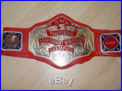 NWA Television Championship Belt NWA WWE WCW ECW Arn Anderson Tully Blanchard
