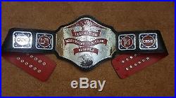NWA Television Heavyweight Championship Belt Adult Size with WOODEN CASE