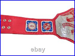 NWA Television Heavyweight Wrestling Championship Belt Replica RED Adult