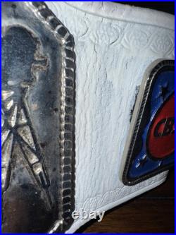 NWA Television Heavyweight Wrestling Championship White Strap NWA Television Heavyweight Wrestling Championship White Strap