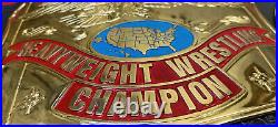 NWA UNITED STATES Heavyweight Wrestling Championship Belt in 4MM Zinc