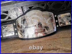 NWA UNITED STATES unpainted HEAVYWEIGHT WRESTLING CHAMPIONSHIP BELT ADULT size